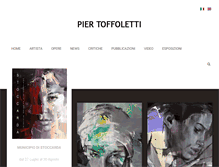 Tablet Screenshot of piertoffoletti.com